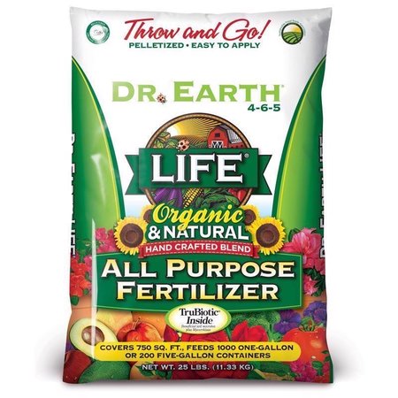DR. EARTH Life Organic All Plant 4-6-5 Plant Fertilizer 25 lb 7002